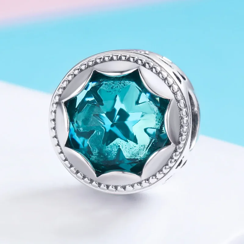 (image for) Pandora Style Silver Charm, Starry Sky - SCC692 - View 3