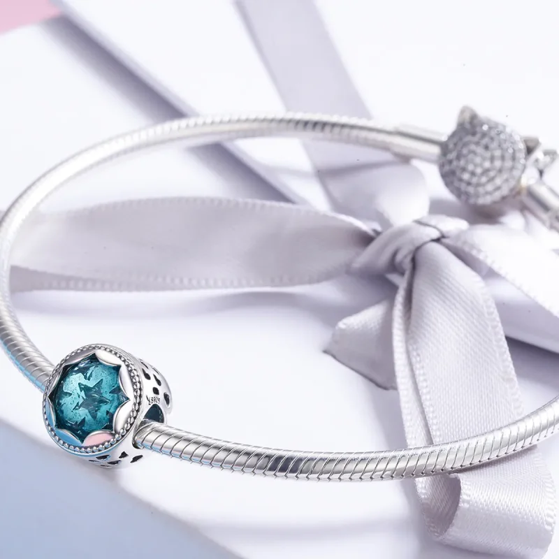 (image for) Pandora Style Silver Charm, Starry Sky - SCC692 - View 4