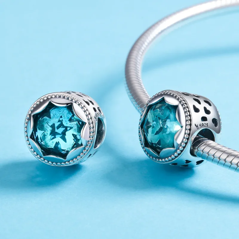(image for) Pandora Style Silver Charm, Starry Sky - SCC692 - View 5