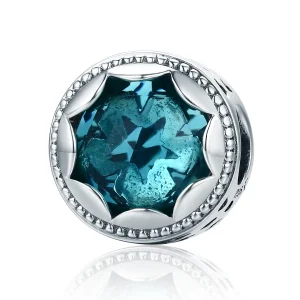 (image for) Pandora Style Silver Charm, Starry Sky - SCC692