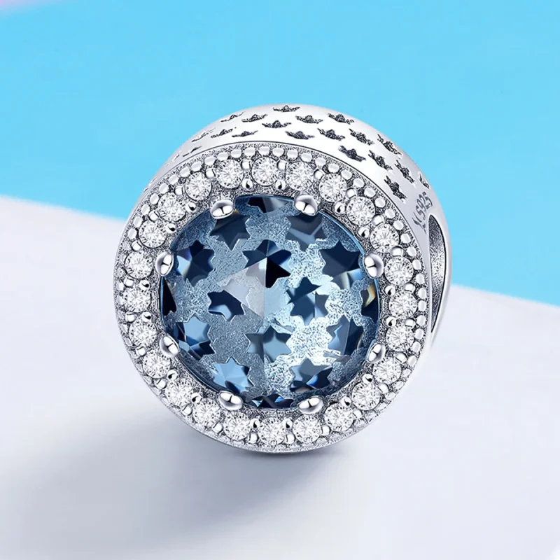 (image for) Pandora Style Silver Charm, Starry Sky - SCC730 - View 4