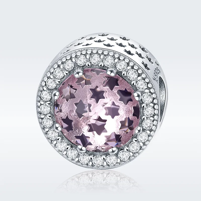 (image for) Pandora Style Silver Charm, Starry Sky - SCC731 - View 3