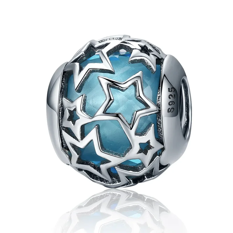 (image for) Pandora Style Silver Charm, Stars - SCC411 - Product Image