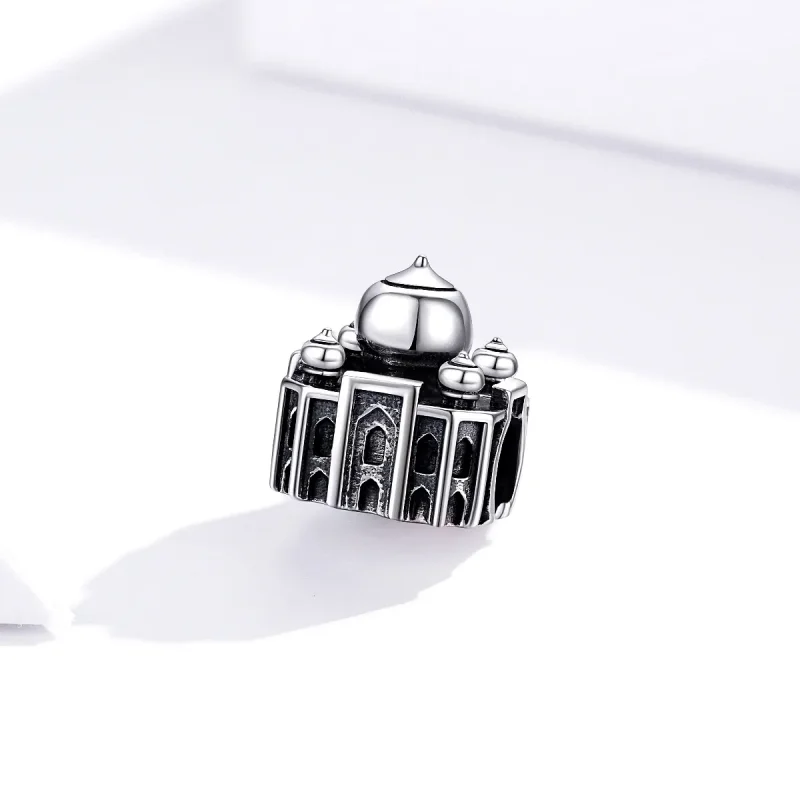 (image for) Pandora Style Silver Charm, State Charm Taj Mahal - SCC1542 - View 4