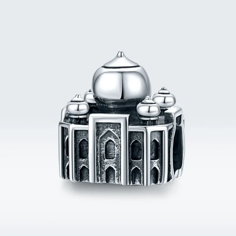 (image for) Pandora Style Silver Charm, State Charm Taj Mahal - SCC1542 - View 5