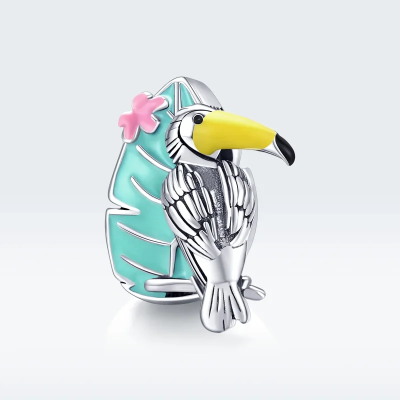 (image for) Pandora Style Silver Charm, Stork - SCC1531 - View 5