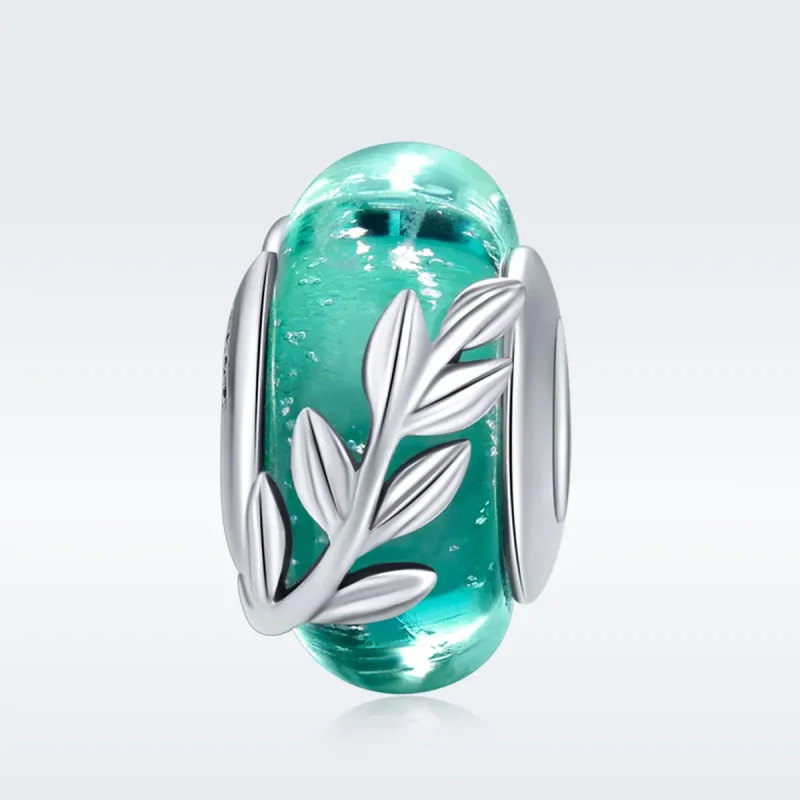 (image for) Pandora Style Silver Charm, Summer Branches - SCC863 - View 3