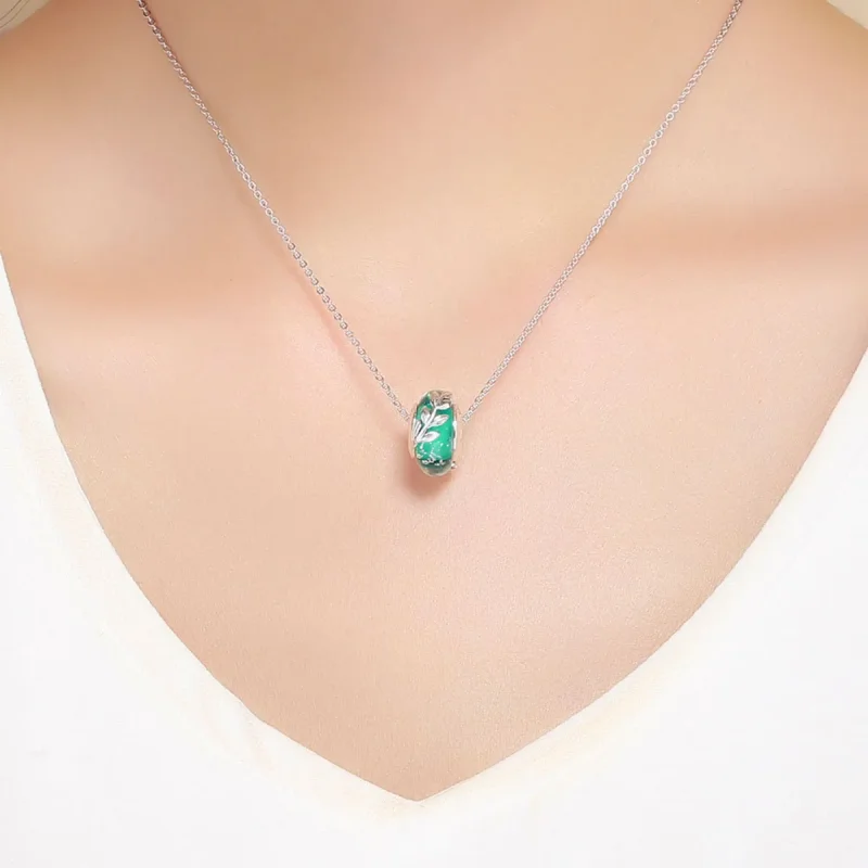 (image for) Pandora Style Silver Charm, Summer Branches - SCC863 - View 5