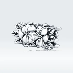 (image for) Pandora Style Silver Charm, Summer Flower - SCC1488