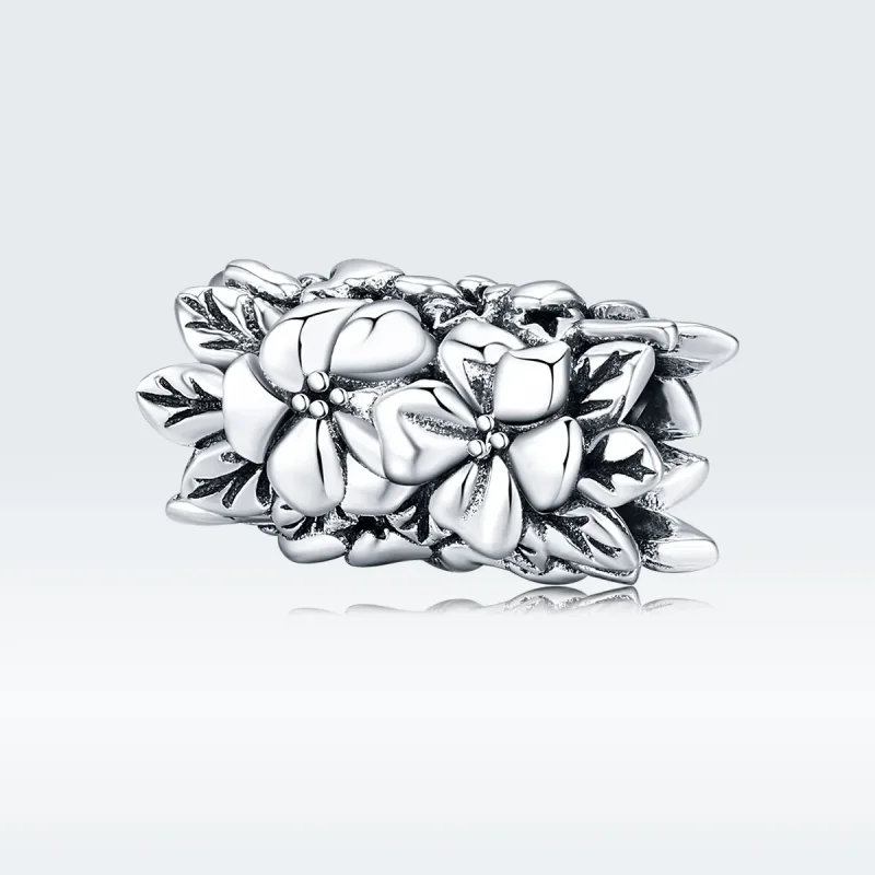 (image for) Pandora Style Silver Charm, Summer Flower - SCC1488 - Product Image