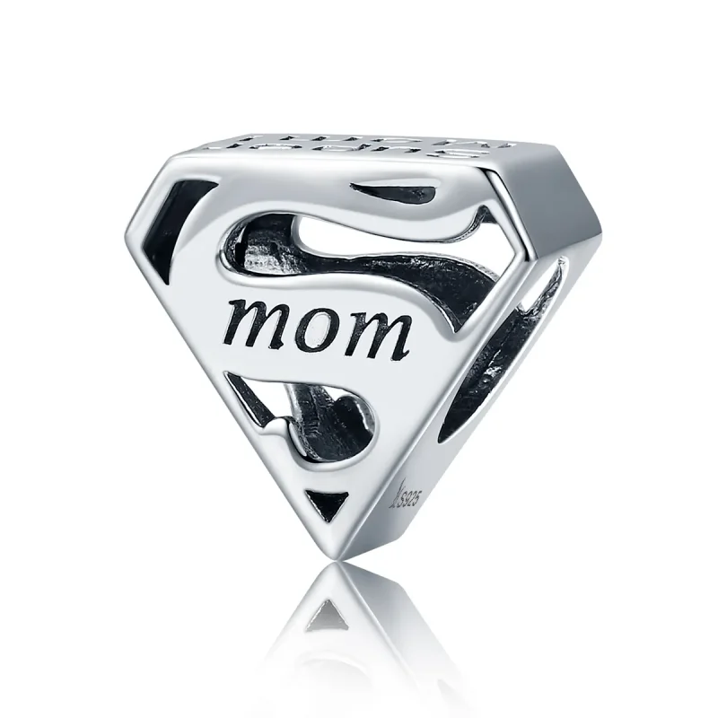 (image for) Pandora Style Silver Charm, Super Mom - SCC429 - Product Image