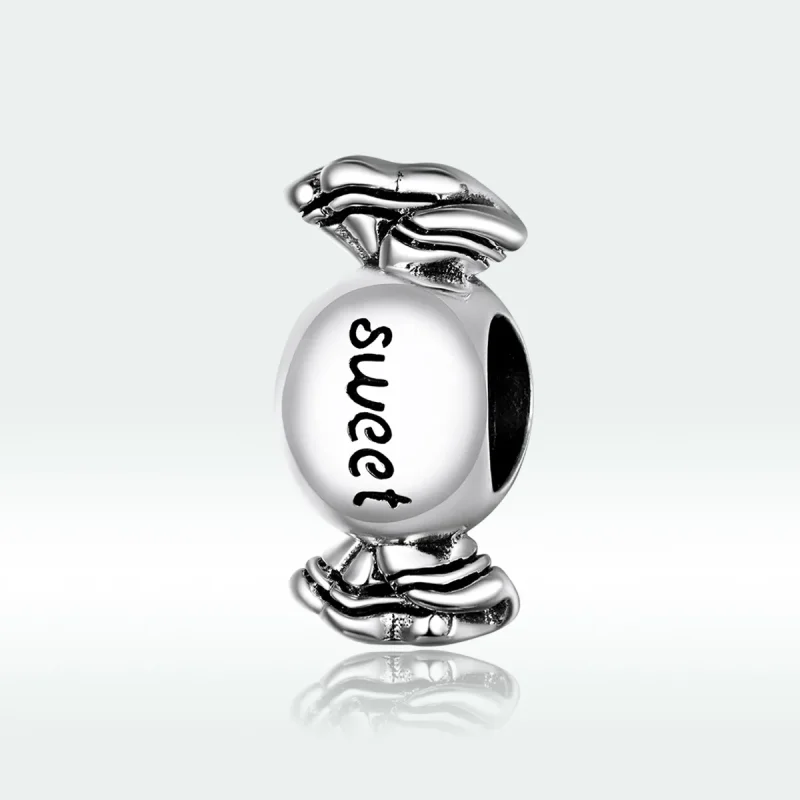 (image for) Pandora Style Silver Charm, Sweet Candy - BSC353 - View 5