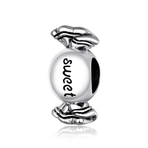 (image for) Pandora Style Silver Charm, Sweet Candy - BSC353