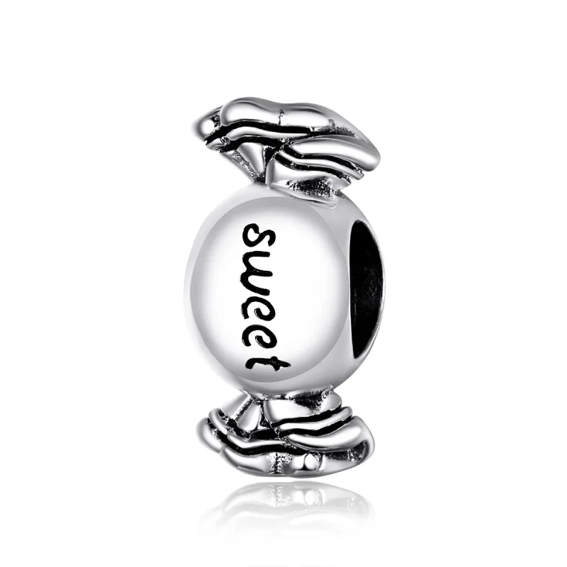 (image for) Pandora Style Silver Charm, Sweet Candy - BSC353 - Product Image