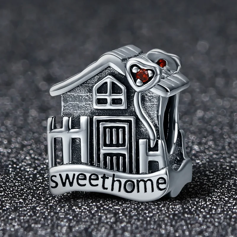 (image for) Pandora Style Silver Charm, Sweethome - SCC416 - View 2