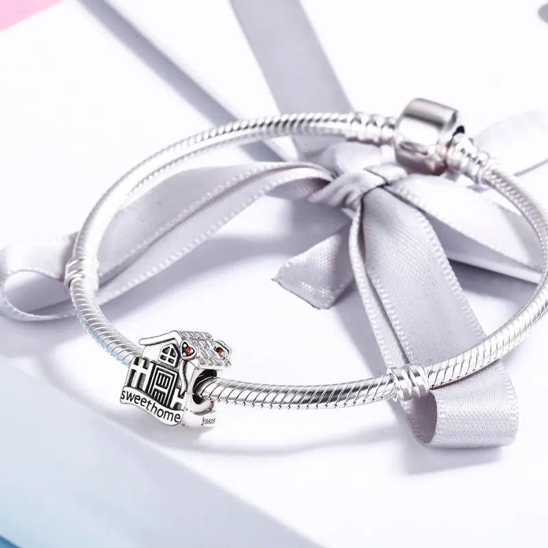 (image for) Pandora Style Silver Charm, Sweethome - SCC416 - View 4