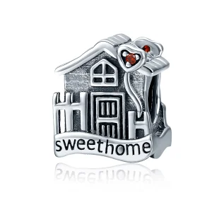 (image for) Pandora Style Silver Charm, Sweethome - SCC416