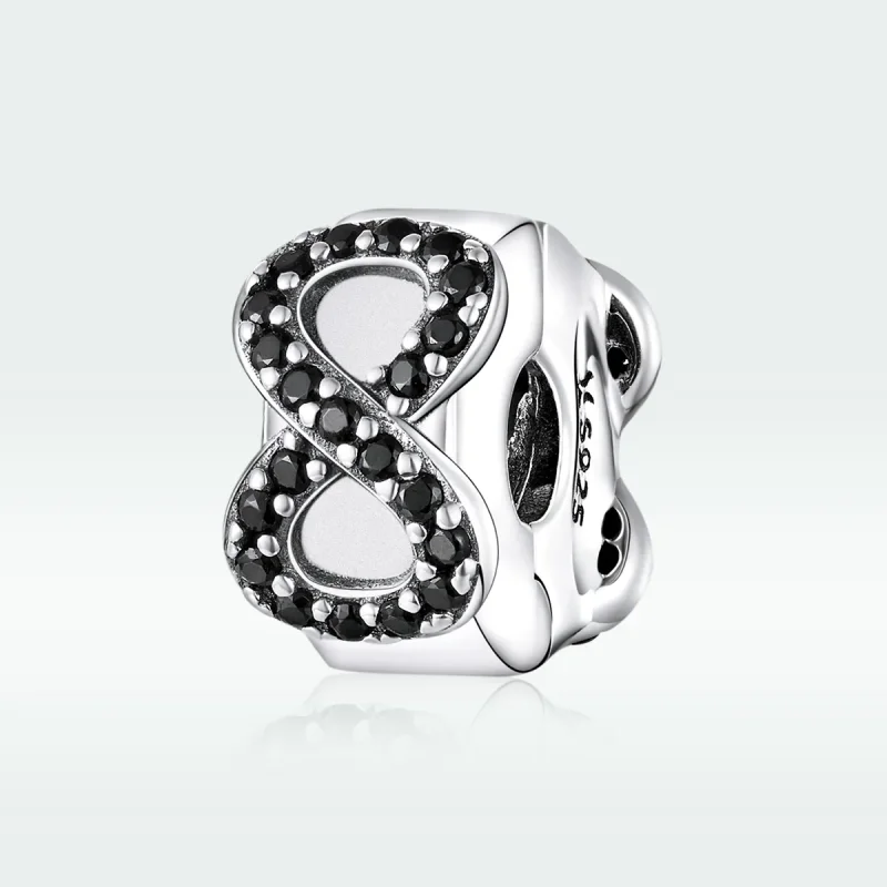 (image for) Pandora Style Silver Charm, Symbol of Infinity - SCC1498 - View 5