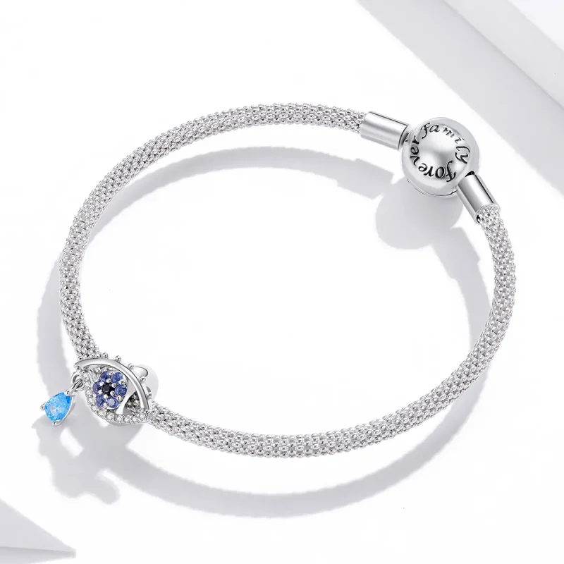 (image for) Pandora Style Silver Charm, The Eye of Mystery - SCC1775 - View 3