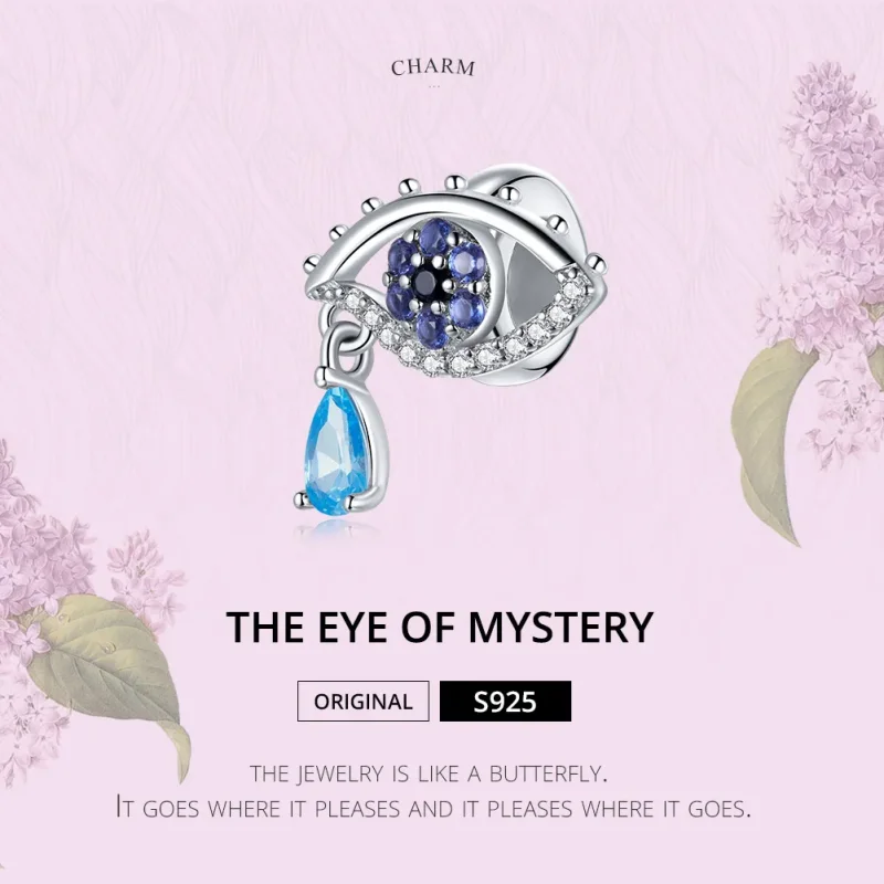 (image for) Pandora Style Silver Charm, The Eye of Mystery - SCC1775 - View 6