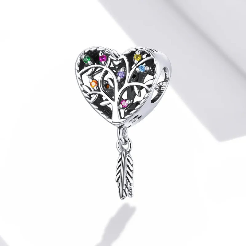 (image for) Pandora Style Silver Charm, Tree of Life - SCC1768 - View 2