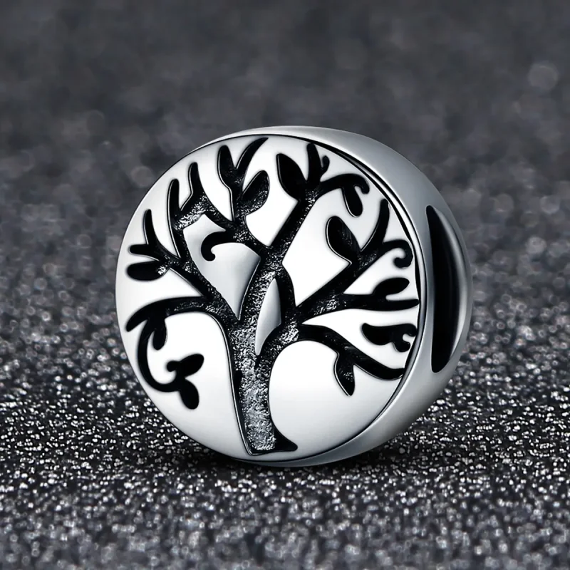 (image for) Pandora Style Silver Charm, Tree of Life - SCC430 - View 2