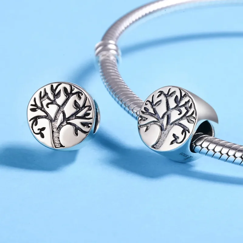 (image for) Pandora Style Silver Charm, Tree of Life - SCC430 - View 5