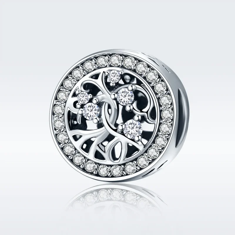 (image for) Pandora Style Silver Charm, Tree of Life - SCC616 - View 2
