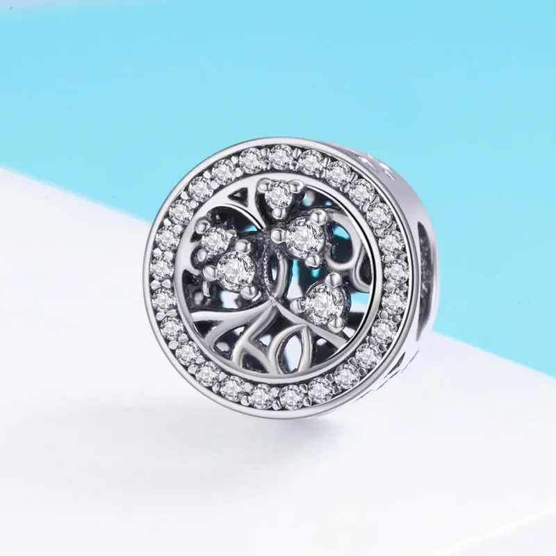 (image for) Pandora Style Silver Charm, Tree of Life - SCC616 - View 3