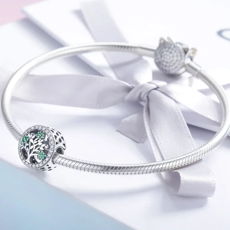 (image for) Pandora Style Silver Charm, Tree of Life - SCC919 - View 3