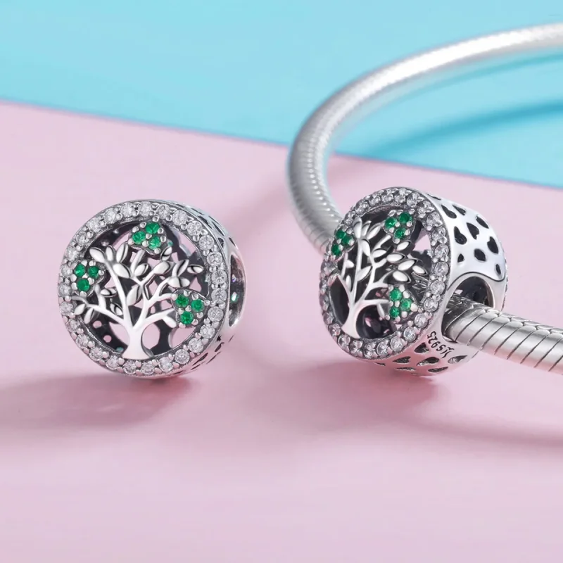 (image for) Pandora Style Silver Charm, Tree of Life - SCC919 - View 4