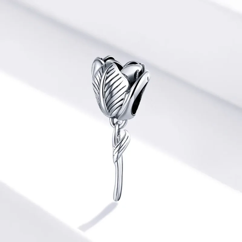 (image for) Pandora Style Silver Charm, Tulip - SCC1514 - View 2