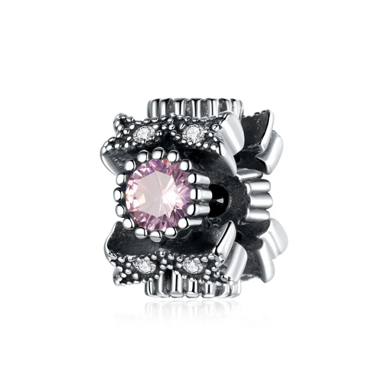 (image for) Pandora Style Silver Charm, Victoria's Heartbeat - SCC1784 - Product Image