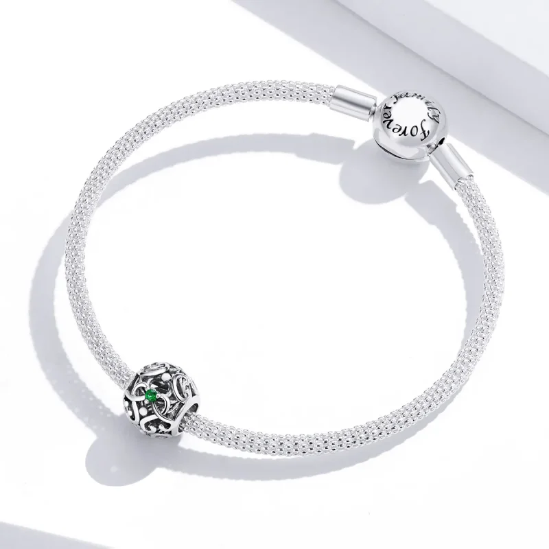(image for) Pandora Style Silver Charm, Vintage Cross - SCC1511 - View 3