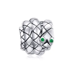 (image for) Pandora Style Silver Charm, Vintage Snake - SCC1770