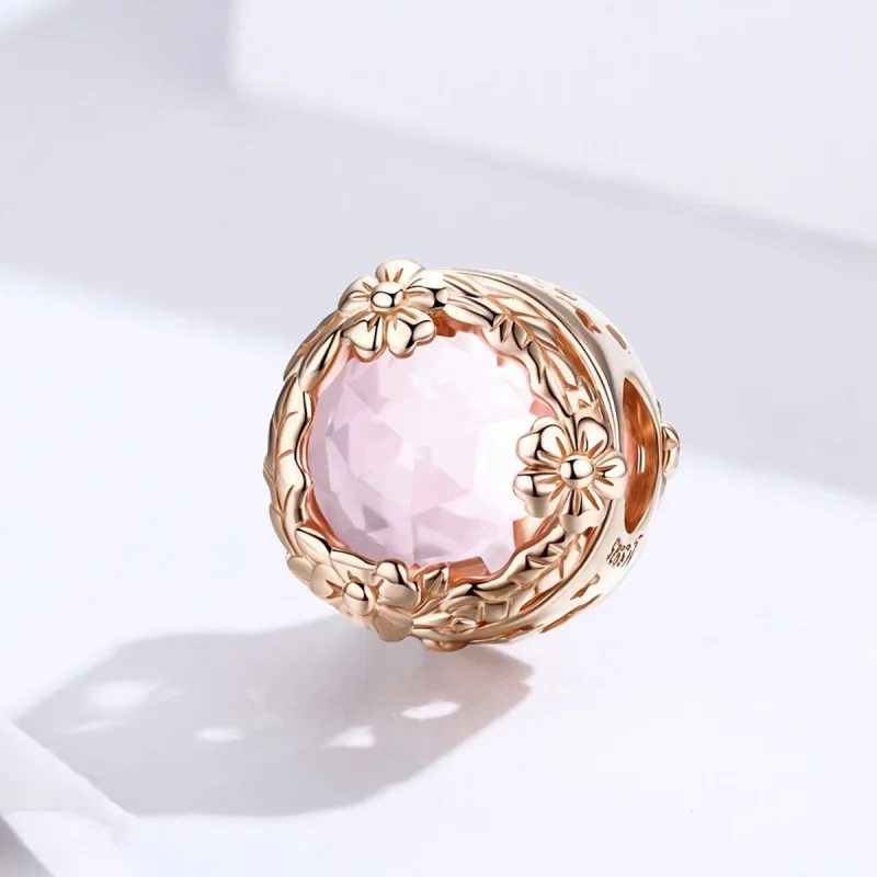 (image for) Rose Gold Autumn Scenery Charm - PANDORA Style - SCC1258 - View 2