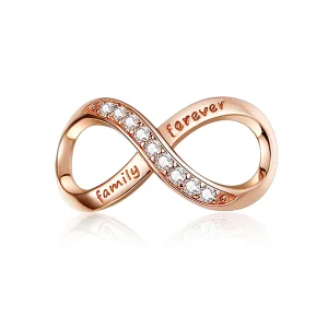 (image for) Rose Gold Infinity Charm - PANDORA Style - SCC1146-C