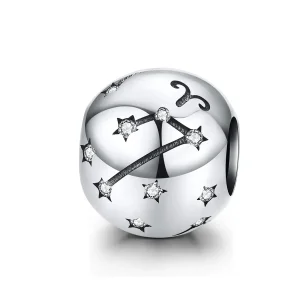 (image for) Silver Aries Charm - PANDORA Style - SCC1218-1