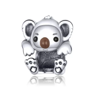 (image for) Silver Baby Koala Charm - PANDORA Style - SCC1304
