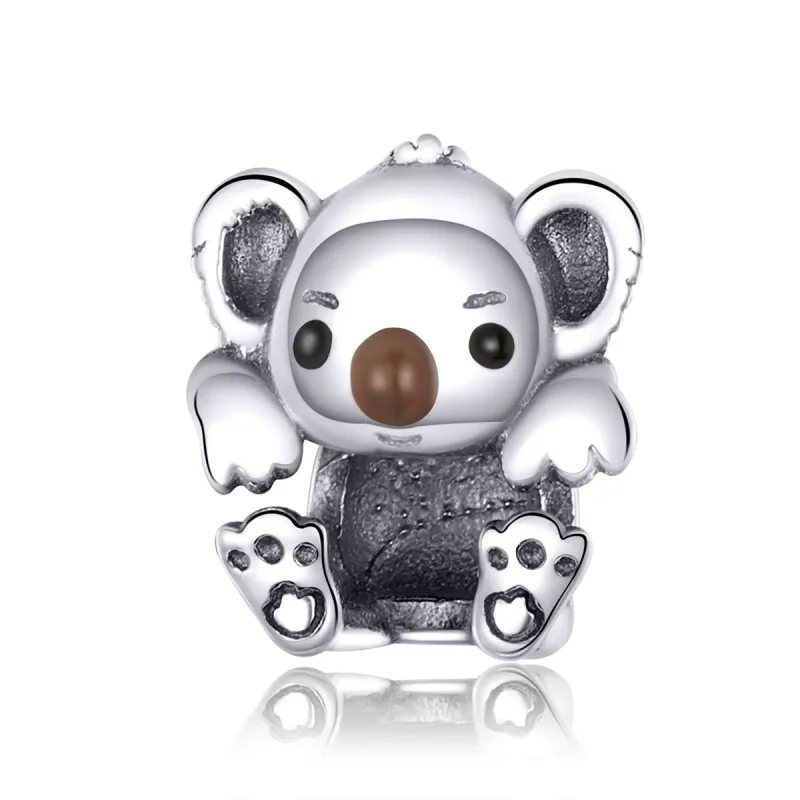 (image for) Silver Baby Koala Charm - PANDORA Style - SCC1304 - Product Image