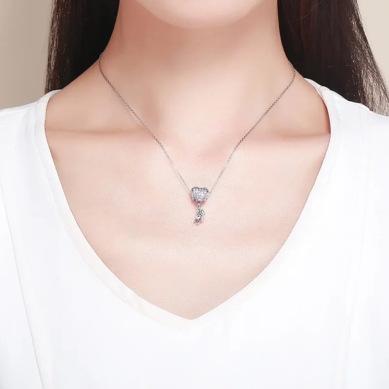 (image for) Silver Bear and Balloon Charm - PANDORA Style - SCC1054 - View 5