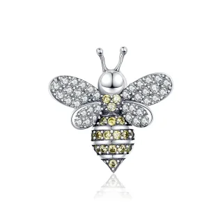 (image for) Silver Bee Charm - PANDORA Style - SCC1194