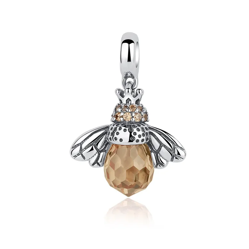 (image for) Silver Bee Dangle - PANDORA Style - SCC035 - Product Image