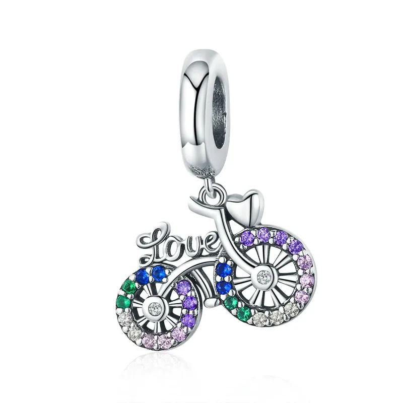(image for) Silver Bicycle Dangle - PANDORA Style - SCC1082 - Product Image
