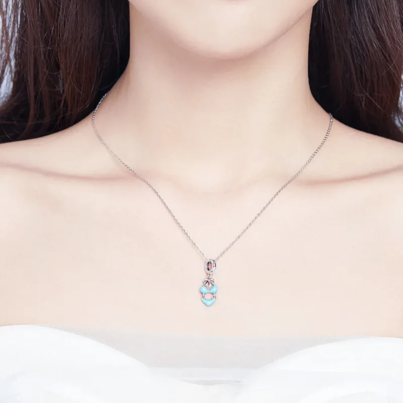 (image for) Silver Bikini Dangle - PANDORA Style - SCC1157 - View 3