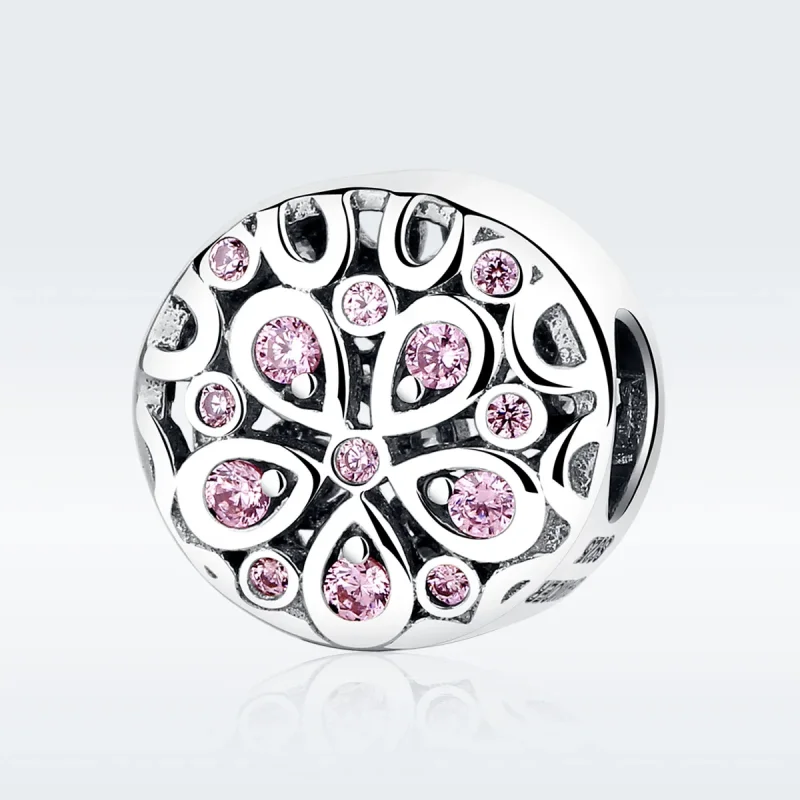 (image for) Silver Blooming Charm - PANDORA Style - SCC053 - View 3