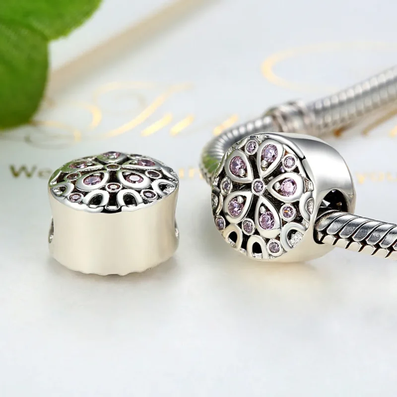 (image for) Silver Blooming Charm - PANDORA Style - SCC053 - View 4