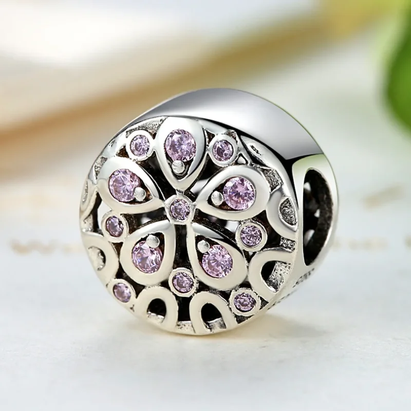 (image for) Silver Blooming Charm - PANDORA Style - SCC053 - View 6