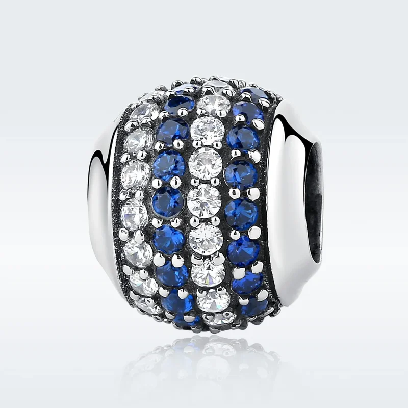 (image for) Silver Blue Coast Charm - PANDORA Style - SCC104 - Product Image