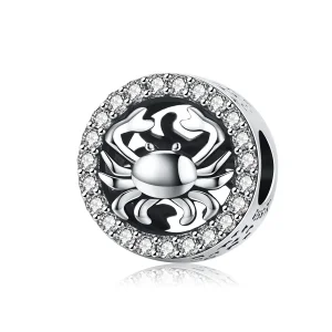 (image for) Silver Cancer Charm - PANDORA Style - SCC1213